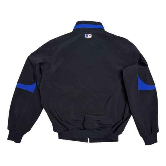 NEW YORK METS Majestic Vintage Y2K MLB Baseball Bomber Jacket Mens Medium - Picture 3 of 7